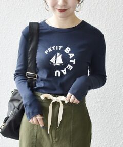 SHIPS / シップス Tシャツ | 《予約》【SHIPS any別注】PETIT BATEAU:〈洗濯機可能〉ロングスリーブ Tシャツ