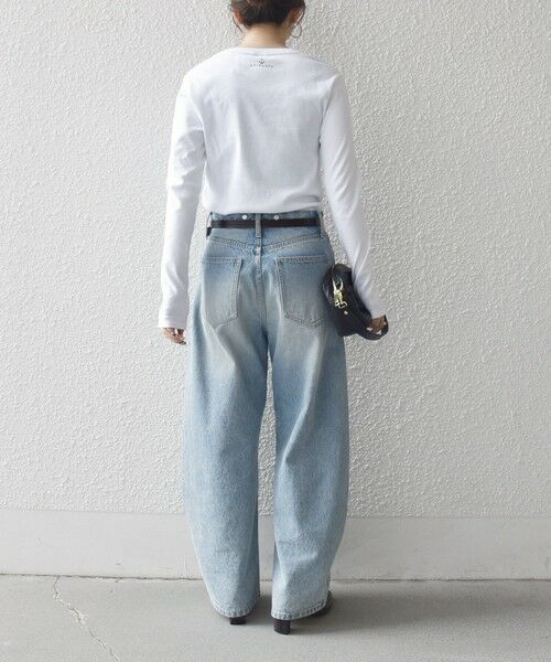 SHIPS / シップス Tシャツ | 《予約》【SHIPS any別注】PETIT BATEAU:〈洗濯機可能〉ロングスリーブ Tシャツ | 詳細2