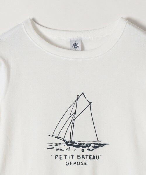 SHIPS / シップス Tシャツ | 《予約》【SHIPS any別注】PETIT BATEAU:〈洗濯機可能〉ロングスリーブ Tシャツ | 詳細10