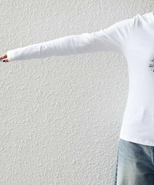 SHIPS / シップス Tシャツ | 《予約》【SHIPS any別注】PETIT BATEAU:〈洗濯機可能〉ロングスリーブ Tシャツ | 詳細18