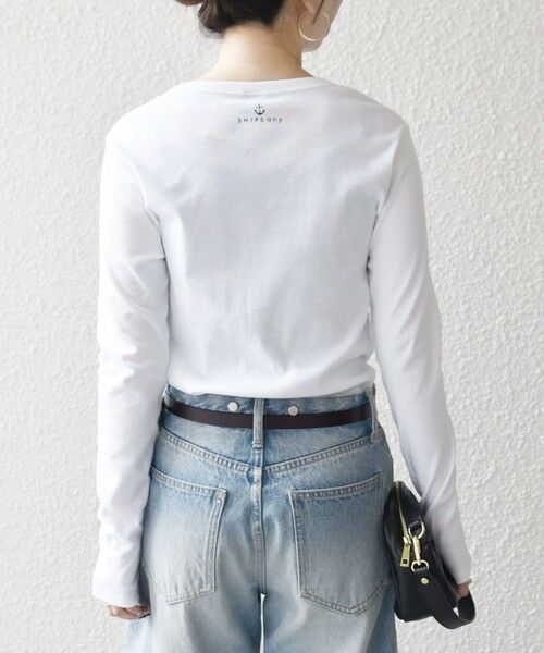 SHIPS / シップス Tシャツ | 《予約》【SHIPS any別注】PETIT BATEAU:〈洗濯機可能〉ロングスリーブ Tシャツ | 詳細6