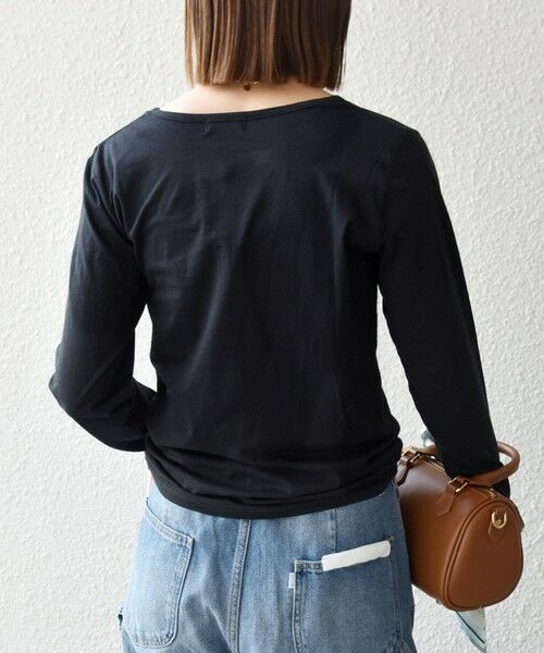 SHIPS / シップス カットソー(半袖以外) | 《予約》SHIPS any:〈手洗い可能〉シアー コットン ヘンリーネック ロングスリーブ TEE | 詳細17