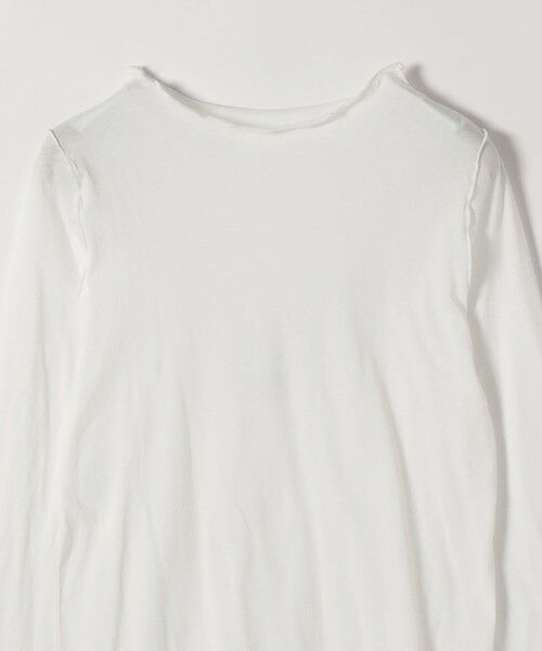 SHIPS / シップス カットソー（半袖以外） | 《予約》SHIPS any:〈手洗い可能〉シアー コットン ボトルネック ロングスリーブ TEE | 詳細10