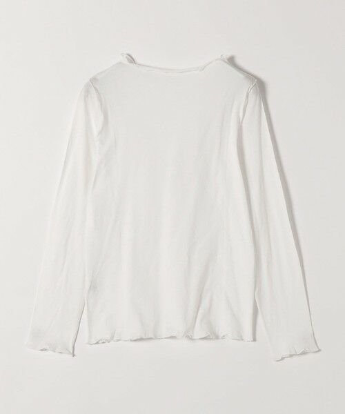 SHIPS / シップス カットソー（半袖以外） | 《予約》SHIPS any:〈手洗い可能〉シアー コットン ボトルネック ロングスリーブ TEE | 詳細12