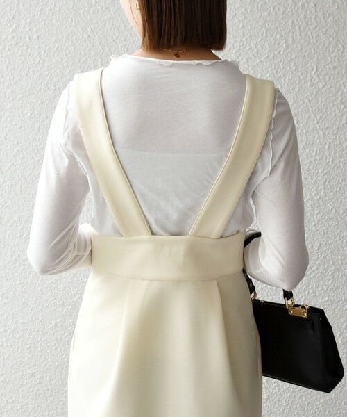 SHIPS / シップス カットソー（半袖以外） | 《予約》SHIPS any:〈手洗い可能〉シアー コットン ボトルネック ロングスリーブ TEE | 詳細5