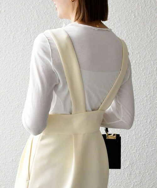 SHIPS / シップス カットソー（半袖以外） | 《予約》SHIPS any:〈手洗い可能〉シアー コットン ボトルネック ロングスリーブ TEE | 詳細6