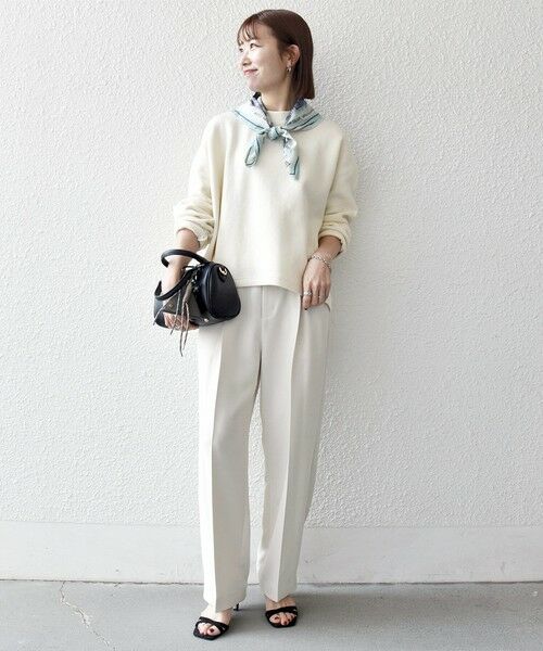 SHIPS / シップス カットソー | 《予約》SHIPS any:〈手洗い可能〉サカリバ ラウンド ヘム ルーズ プルオーバー | 詳細1