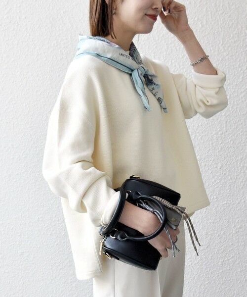 SHIPS / シップス カットソー | 《予約》SHIPS any:〈手洗い可能〉サカリバ ラウンド ヘム ルーズ プルオーバー | 詳細5