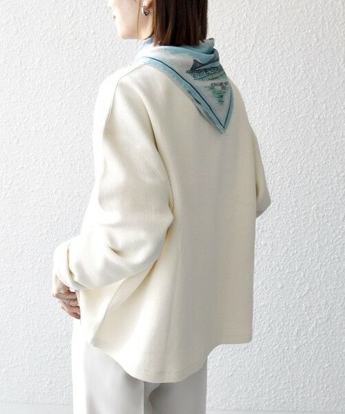 SHIPS / シップス カットソー | 《予約》SHIPS any:〈手洗い可能〉サカリバ ラウンド ヘム ルーズ プルオーバー | 詳細7