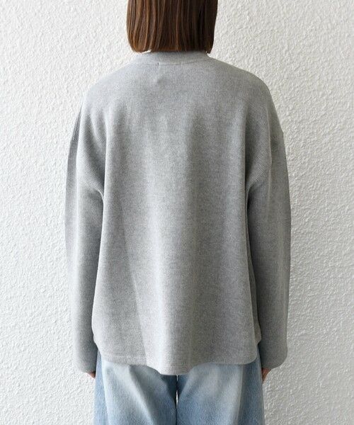 SHIPS / シップス カットソー | 《予約》SHIPS any:〈手洗い可能〉サカリバ ラウンド ヘム ルーズ プルオーバー | 詳細27