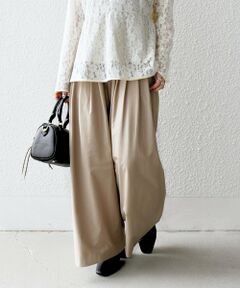 SHIPS / シップス その他パンツ | 《予約》SHIPS any:〈洗濯機可能〉タイプライター タック ワイド イージー パンツ