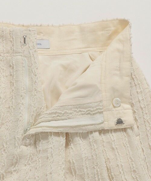 SHIPS / シップス その他パンツ | 《予約》SHIPS any:〈洗濯機可能〉ウェーブ ジャカード タック ワイド パンツ | 詳細10