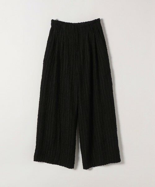 SHIPS / シップス その他パンツ | 《予約》SHIPS any:〈洗濯機可能〉ウェーブ ジャカード タック ワイド パンツ | 詳細23