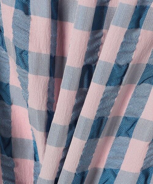 SHIPS / シップス ロング・マキシ丈スカート | 《予約》SHIPS any:〈洗濯機可能〉ギンガムチェック サッカー タイト スカート | 詳細21