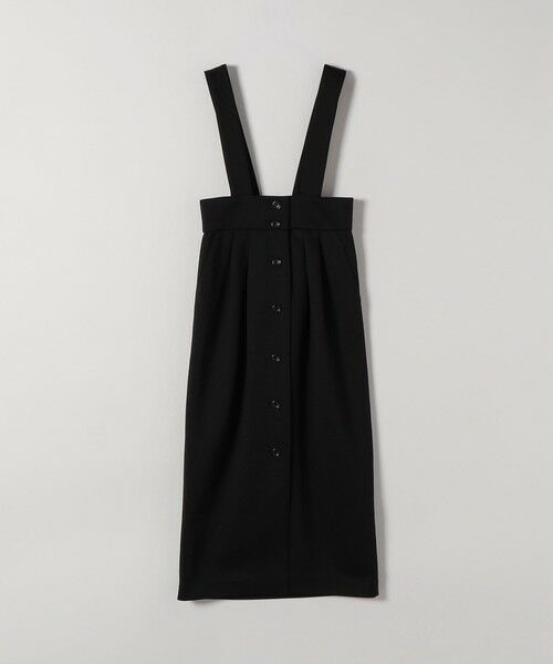 SHIPS / シップス ロング・マキシ丈スカート | 《予約》SHIPS any:〈洗濯機可能〉ジャージー サスペンダー ハイウエスト Iライン スカート | 詳細18