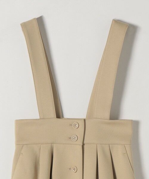 SHIPS / シップス ロング・マキシ丈スカート | 《予約》SHIPS any:〈洗濯機可能〉ジャージー サスペンダー ハイウエスト Iライン スカート | 詳細26