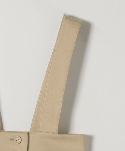 SHIPS / シップス ロング・マキシ丈スカート | 《予約》SHIPS any:〈洗濯機可能〉ジャージー サスペンダー ハイウエスト Iライン スカート | 詳細27