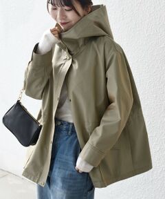 SHIPS / シップス その他アウター | 《予約》SHIPS any:〈手洗い可能〉シャンブレー オーバー フーディー コート