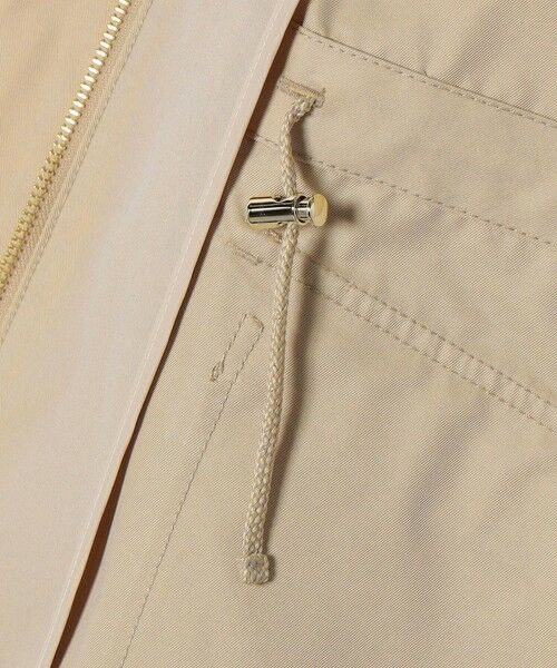 SHIPS / シップス その他アウター | 《予約》SHIPS any:〈手洗い可能〉シャンブレー オーバー フーディー コート | 詳細14