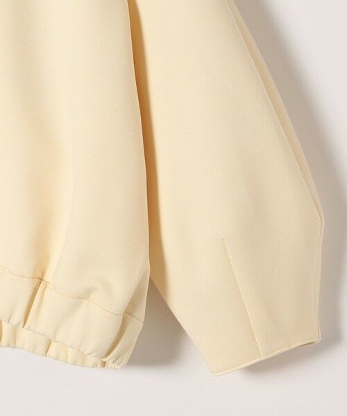 SHIPS / シップス ブルゾン | 《予約》SHIPS any:〈洗濯機可能〉ジャージー クルーネック パフ コクーン ブルゾン | 詳細11