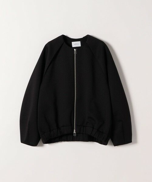 SHIPS / シップス ブルゾン | 《予約》SHIPS any:〈洗濯機可能〉ジャージー クルーネック パフ コクーン ブルゾン | 詳細27