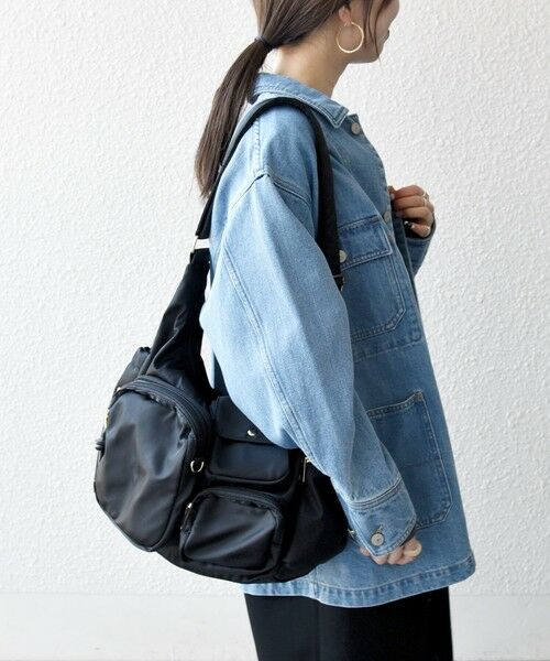 SHIPS / シップス Gジャン・デニムジャケット | 《予約》SHIPS any:〈洗濯機可能〉ルーズ デニム トラッカー ジャケット［SHIPS any DENIM］ | 詳細13