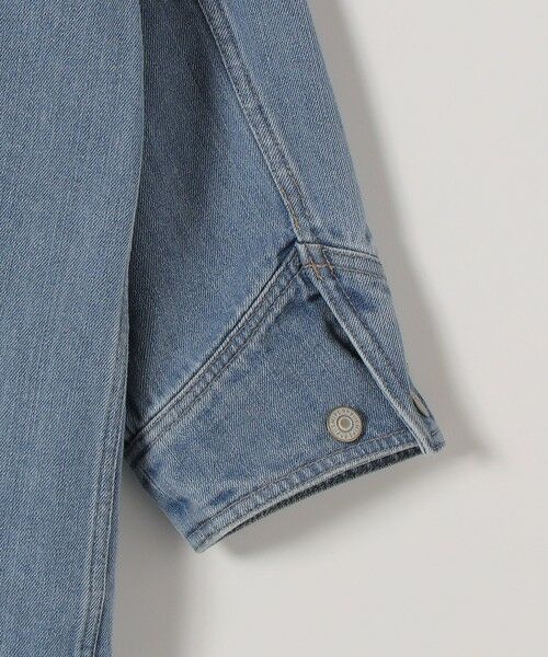 SHIPS / シップス Gジャン・デニムジャケット | 《予約》SHIPS any:〈洗濯機可能〉ルーズ デニム トラッカー ジャケット［SHIPS any DENIM］ | 詳細23