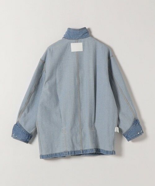 SHIPS / シップス Gジャン・デニムジャケット | 《予約》SHIPS any:〈洗濯機可能〉ルーズ デニム トラッカー ジャケット［SHIPS any DENIM］ | 詳細25