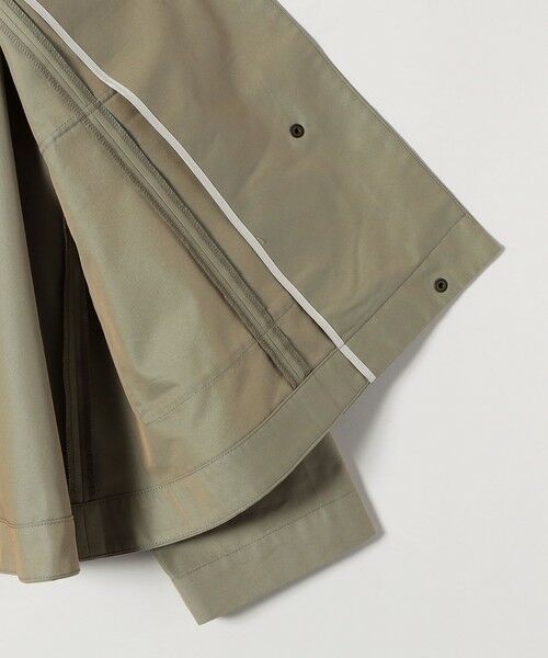 SHIPS / シップス その他アウター | 《予約》SHIPS any:〈手洗い可能〉シャンブレー Aライン フレア ショート コート | 詳細30