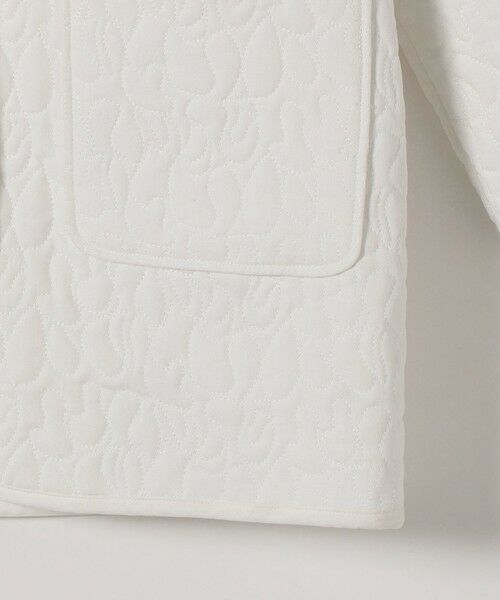 SHIPS / シップス その他アウター | 《予約》SHIPS any: キルティング ステッチ ノーカラー ミディ コート | 詳細10