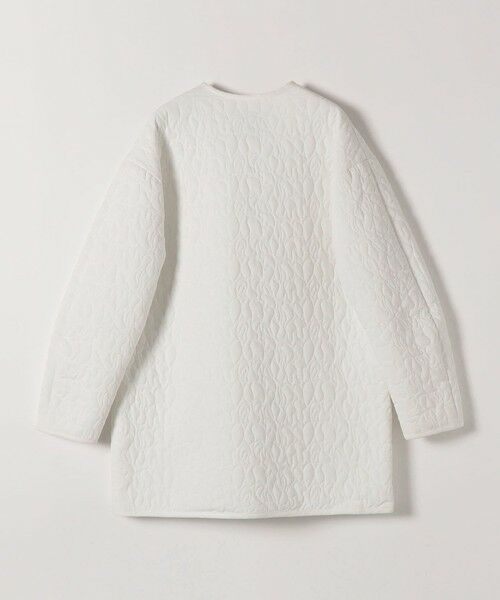 SHIPS / シップス その他アウター | 《予約》SHIPS any: キルティング ステッチ ノーカラー ミディ コート | 詳細14