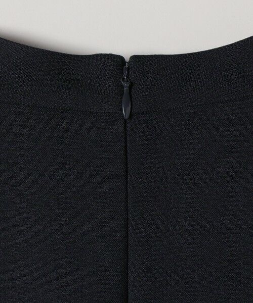 SHIPS / シップス ロング・マキシ丈ワンピース | 《予約》SHIPS any:〈洗濯機可能〉ダブルクロス フリル パフ スリーブ ワンピース［NAVY BLUE］ | 詳細21