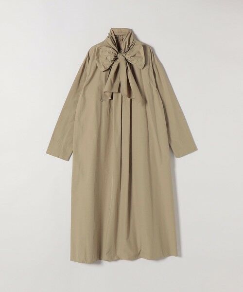 SHIPS / シップス ロング・マキシ丈ワンピース | 《予約》SHIPS any:〈洗濯機可能〉タイプライター ボウタイ リボン シャツ ワンピース | 詳細9