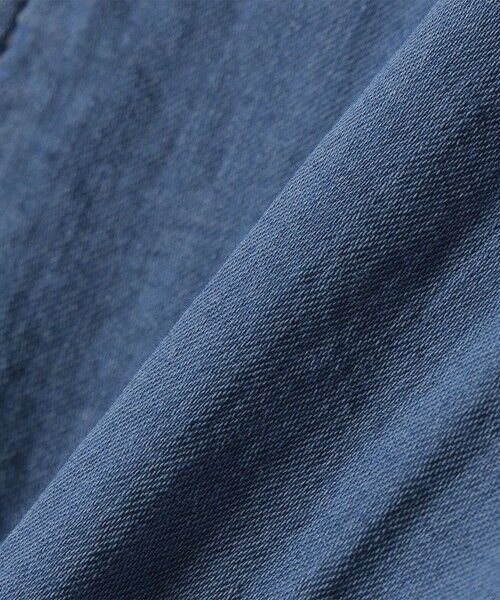 SHIPS / シップス ミニ丈・ひざ丈ワンピース | 《予約》SHIPS any:〈手洗い可能〉シアー デニム ポケット ロング シャツ ワンピース | 詳細21