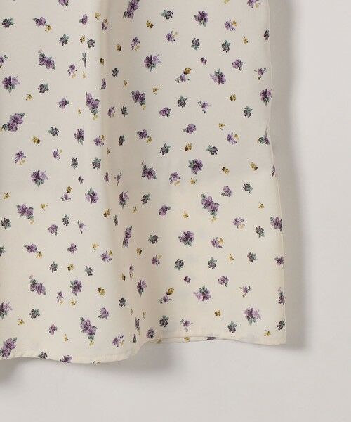 SHIPS / シップス ロング・マキシ丈ワンピース | 《予約》SHIPS any:〈洗濯機可能〉フラワー プリント ウエストギャザー Vネック ワンピース | 詳細13