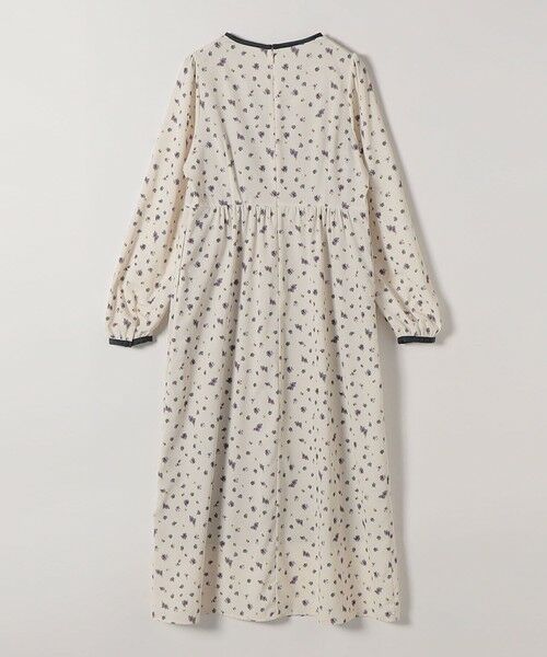 SHIPS / シップス ロング・マキシ丈ワンピース | 《予約》SHIPS any:〈洗濯機可能〉フラワー プリント ウエストギャザー Vネック ワンピース | 詳細15