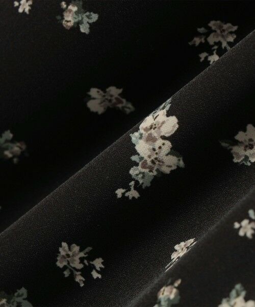 SHIPS / シップス ロング・マキシ丈ワンピース | 《予約》SHIPS any:〈洗濯機可能〉フラワー プリント ウエストギャザー Vネック ワンピース | 詳細28