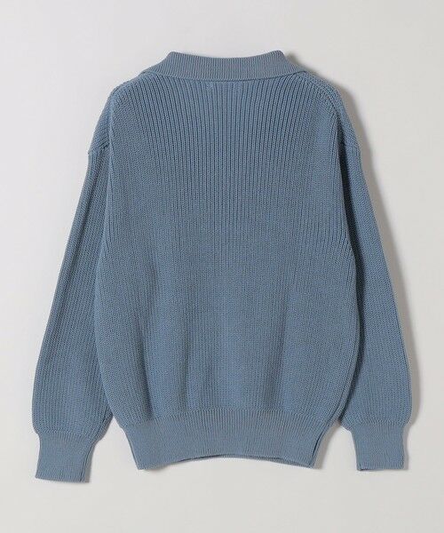 SHIPS / シップス ニット・セーター | SHIPS any:〈手洗い可能〉コットン ミックス スキッパー ポロ ニット プルオーバー | 詳細30