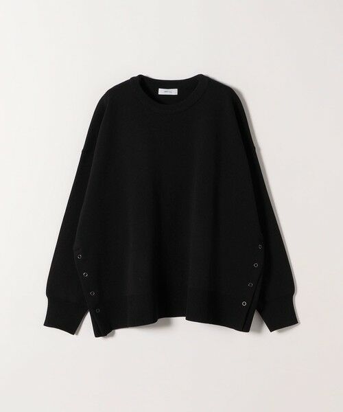 SHIPS / シップス ニット・セーター | 《一部予約》SHIPS any:〈手洗い可能〉サイドスリット クルーネック ルーズ プルオーバー | 詳細21