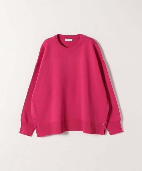 SHIPS / シップス ニット・セーター | 《予約》SHIPS any:〈手洗い可能〉サイドスリット クルーネック ルーズ プルオーバー | 詳細29