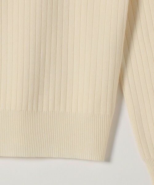 SHIPS / シップス ニット・セーター | 《予約》SHIPS any:〈手洗い可能〉2WAY レース カラー リブ ニット プルオーバー | 詳細13