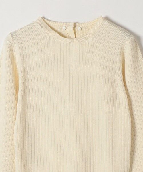 SHIPS / シップス ニット・セーター | 《予約》SHIPS any:〈手洗い可能〉2WAY レース カラー リブ ニット プルオーバー | 詳細19