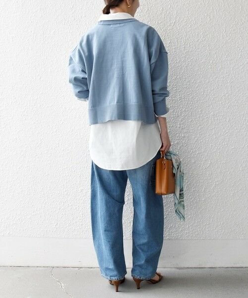 SHIPS / シップス カーディガン・ボレロ | 《予約》SHIPS any:〈手洗い可能〉 Vネック ルーズ ショート ニット カーディガン | 詳細12