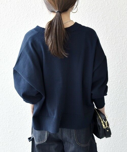 SHIPS / シップス カーディガン・ボレロ | 《予約》SHIPS any:〈手洗い可能〉 Vネック ルーズ ショート ニット カーディガン | 詳細28