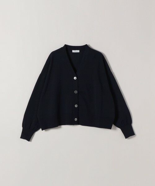 SHIPS / シップス カーディガン・ボレロ | 《予約》SHIPS any:〈手洗い可能〉 Vネック ルーズ ショート ニット カーディガン | 詳細30