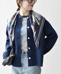 SHIPS / シップス カーディガン・ボレロ | 《予約》SHIPS any:〈手洗い可能〉クルーネック ニット ジャケット カーディガン