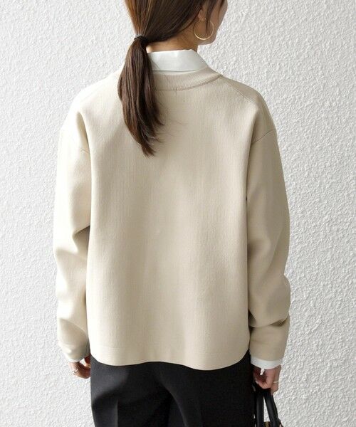 SHIPS / シップス カーディガン・ボレロ | 《予約》SHIPS any:〈手洗い可能〉クルーネック ニット ジャケット カーディガン | 詳細6