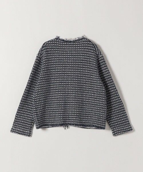 SHIPS / シップス カーディガン・ボレロ | 《予約》SHIPS any:〈手洗い可能〉フリンジ Vネック カーディガン ジャケット | 詳細25