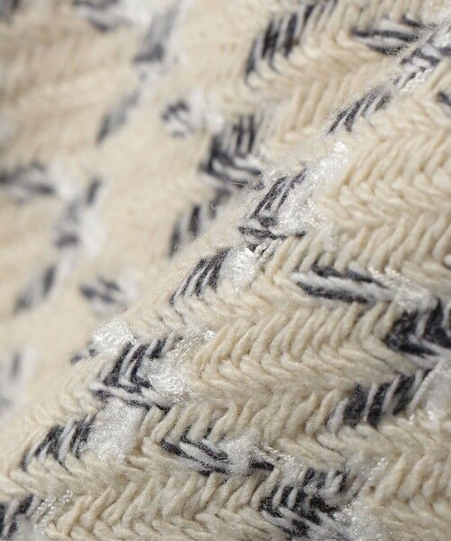 SHIPS / シップス ノーカラージャケット | 《予約》SHIPS any: ツイード  パイピング ノーカラー ジャケット | 詳細11