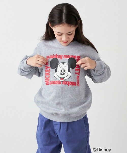 SHIPS / シップス スウェット | 【SHIPS any別注】GOOD ROCK SPEED/ミッキーマウス/プリント スウェット<KIDS> | 詳細3